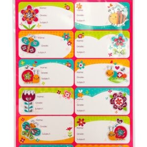 ETIQUETAS MULTIPAPER ESCOLAR SPRING TIME (TGA7701V)
