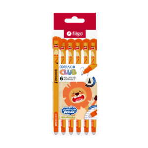 ROLLER GEL BORRABLE FILGO BORRAX SE CLUB LEON X6U C/U (BRXSE7-C6-CLB10)