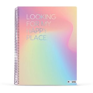 CUADERNO MOOVING UNIVERSITARIO PASTEL BLOCK 29.7 T.FLEX X80HJS RAYADO (1212210)