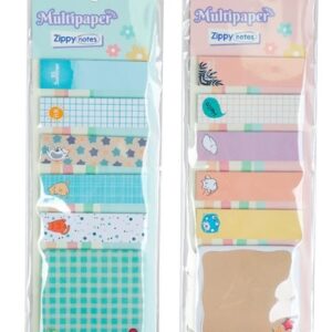 NOTAS ADHESIVAS + SEÑALADOR MULTIPAPER (ZN-27)