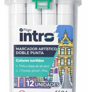 MARCADORES INTRO CLUB DOBLE PUNTA X12U (21.35.01)