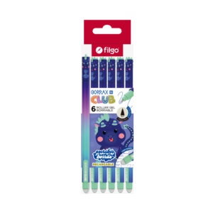 ROLLER GEL BORRABLE FILGO BORRAX SE CLUB DRAGON X6U C/U (BRXSE7-C6-CLB5)