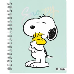 CUADERNO MOOVING SNOOPY T/DURA 16X21 X80HJS (1205134)
