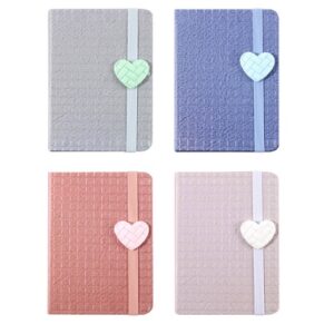 LIBRETA MULTIPAPER T/DURA A6 96H 80GR 3D PATHC HEART RAYADO (26-43)