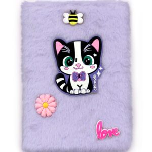 CUADERNO CHIMOLA TEDDY CAT A5 RAYADO (ST38)