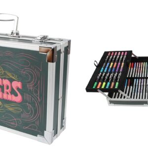 VALIJA METALICA MOOVING MARKER SET X64 PIEZAS (3119964)