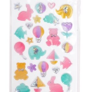 STICKERS MULTIPAPER TINY MINI ZOO (CLA9819V)