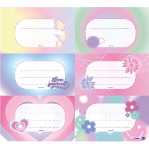 ETIQUETAS INKDROP ESCOLAR AURA (59103)