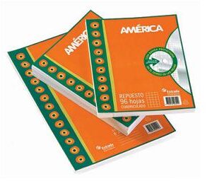 REPUESTO AMERICA C/BANDA  X 48H. #/= (402040)