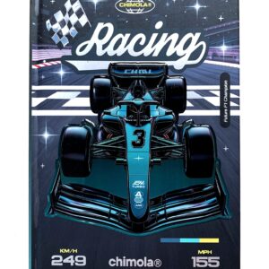 CUADERNO CHIMOLA RACING CAR A5 X48H RAYADO (ST15)