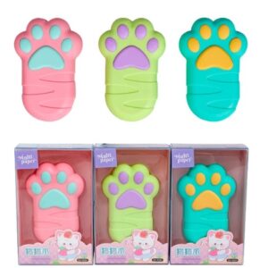 GOMA DE BORRAR HUELLITA MULTIPAPER X12U C/U (QH-8889)