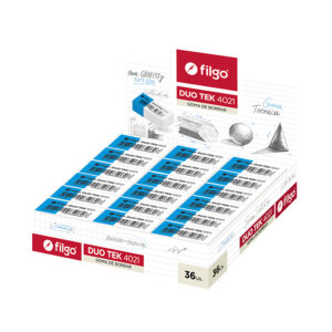 GOMA DE BORRAR FILGO DUO TEK (LAPIZ/TINTA) 4021 X2U (ER4021-F2)