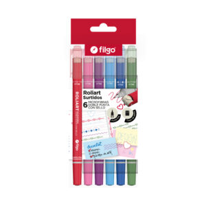 MICROFIBRA FILGO ROLIART DOBLE PUNTA C/SELLO X6U (RLART-E6-SUR)