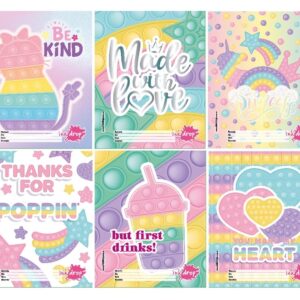 SEPARADOR DE MATERIAS ESCOLAR INKDROP POP IT PASTEL II (580200)