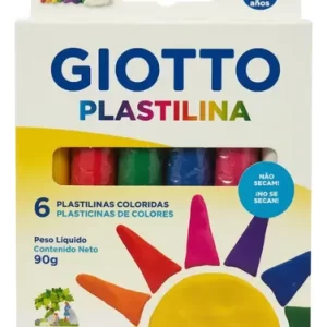 PLASTILINA GIOTTO SURTIDA X6U (300008)