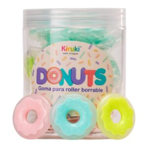 GOMA KIRUKI DONUTS P/ROLLER BORRABLE X25U C/U (170009)