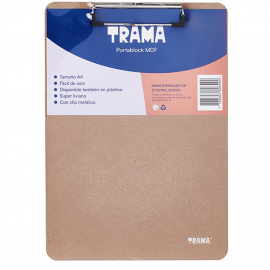 PORTABLOCK TRAMA A4 SIMIL MADERA