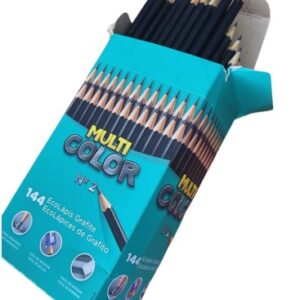 LAPICES GRAFITO FABER CASTELL MULTICOLOR X144U (315799)