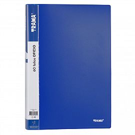 CARPETA TRAMA CON 60 FOLIOS OFICIO V/COLORES