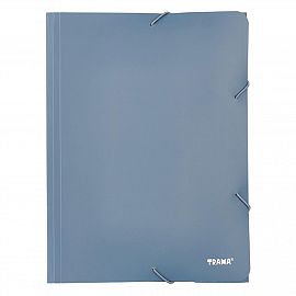 CARPETA TRAMA 3 SOLAPAS C/ELASTICO A4 PP MORANDI COLORES SURTIDOS