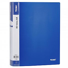 CARPETA TRAMA CON 80 FOLIOS A4 V/COLORES