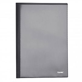 CARPETA TRAMA PLASTICA VELOX OFICIO NEGRO