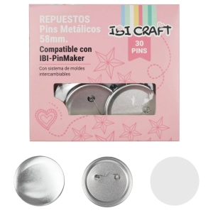 REPUESTO IBI CRAFT PINS METALICOS 58MM X30U (659770)