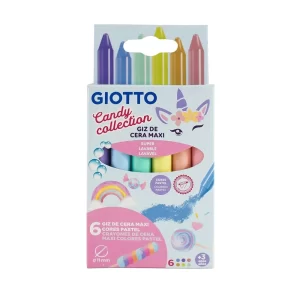 CRAYONES GIOTTO MAXI CANDY COLLECTION X6U (203002ES)