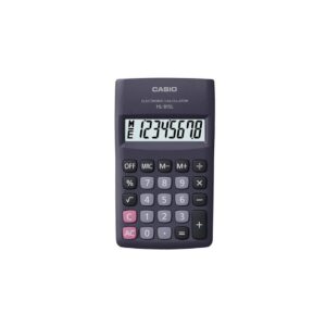 CALCULADORA CASIO HL-815L-BK 8 DIGITOS PORTATIL NEGRO