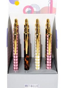 BOLIGRAFO MULTIPAPER METALLIC RT PATTERN 2 12U C/U (26-119)