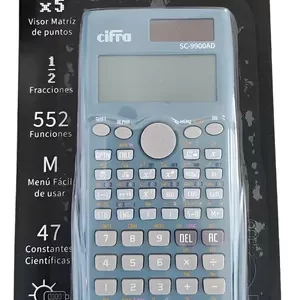 CALCULADORA CIENTIFICA AVANZADA CIFRA SC-9900AD
