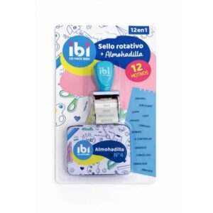 SELLO ROTATIVO + ALMOADILLA IBICO OFICINA 12 EN 1 (840480)