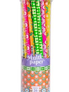 LAPIZ GRAFITO MULTIPAPER NEON FLORAL TUBO X36U (DQ-03)