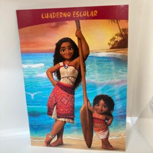 CUADERNO PG FANTASIA T/FLEXIBLE X24H RAYADO (MOANA)