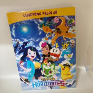 CUADERNO PG FANTASIA T/FLEXIBLE X24H RAYADO (POKEMON)
