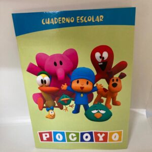CUADERNO PG FANTASIA T/FLEXIBLE X24H RAYADO (POCOYO)