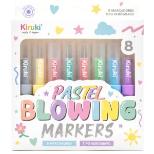 MARCADORES KIRUKI BLOWING PASTEL X8U (700017)