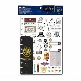 SET REPUESTOS P/CUADERNO MOOVING LOOPS HARRY POTTER CARTA RAYADO (1714222)