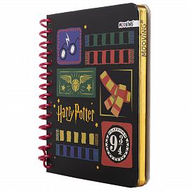 CUADERNO MOOVING PREMIUM POCKET HARRY POTTER 96H RAYADO (1232222)