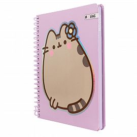 CUADERNO MOOVING PREMIUM 1/2 OFICIO PUSHEEN 96H RAYADO (1231207)
