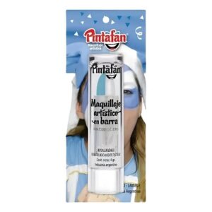 MAQUILLAJE ARTISTICO PINTAFAN BARRA DUO CELESTE Y  BLANCO (774-01)