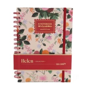 CUADERNO A5 ESPIRAL IBI CRAFT 80H HELEN (115330)
