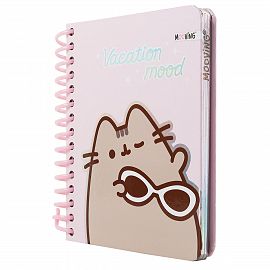 CUADERNO MOOVING PREMIUM POCKET PUSHEEN 96H RAYADO (1232207)