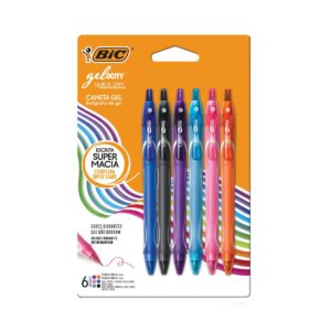 BOLIGRAFO BIC GELOCITY QUICK DRY BLISTER X6U (522471)