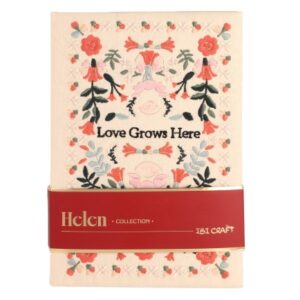 CUADERNO A5 BORDADO IBI CRAFT 80 HJS HELEN (115165)