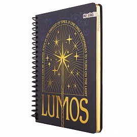 CUADERNO MOOVING PREMIUM 1/2 OFICIO HARRY POTTER  96H RAYADO (1231222)