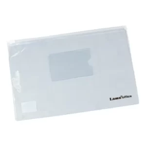 SOBRE LAMA PVC ZIP A5 CRISTAL