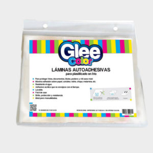 PLANCHA PLASTIFICADO EN FRIO GLEE COLOR LIGGO 37X50 10U (150-0300)