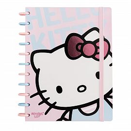 CUADERNO MOOVING LOOPS HELLO KITTY  CARTA 80H RAYADO (1711165)