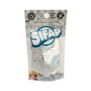 LENTEJUELON SIFAP 20MM METAL LASER X20GRS (5604)